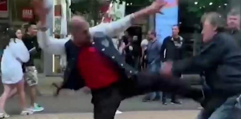 Жесток бой заради куче в София